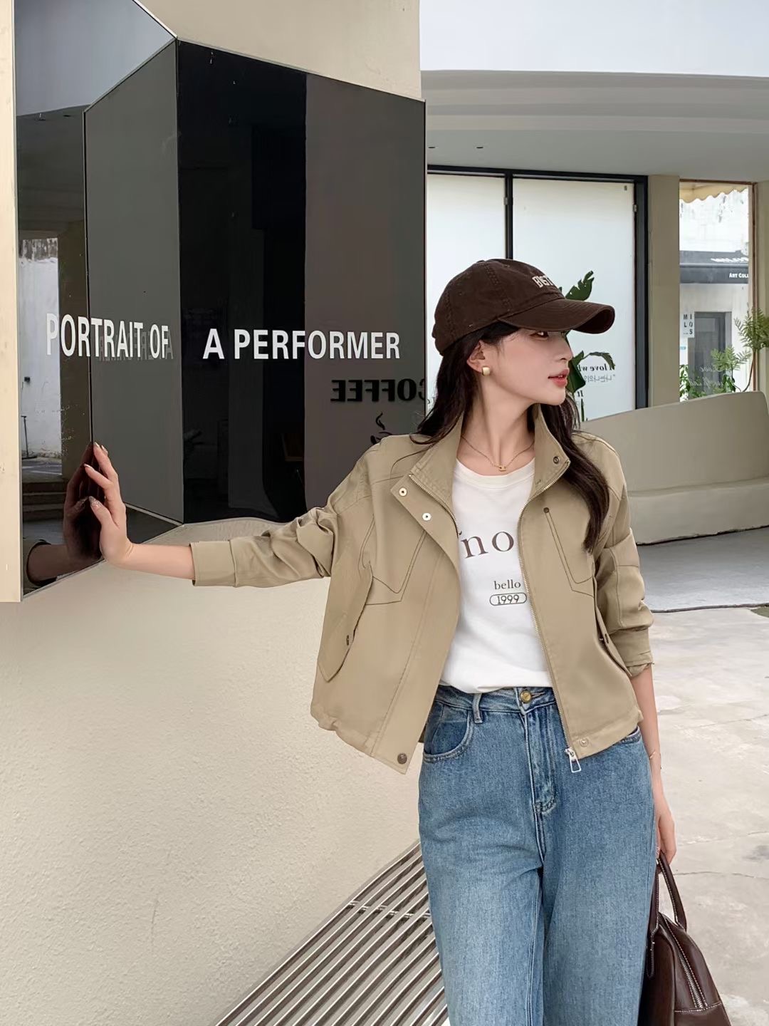 高级感小香风短款风衣女春秋款2024年新款今年流行爆款休闲外套潮